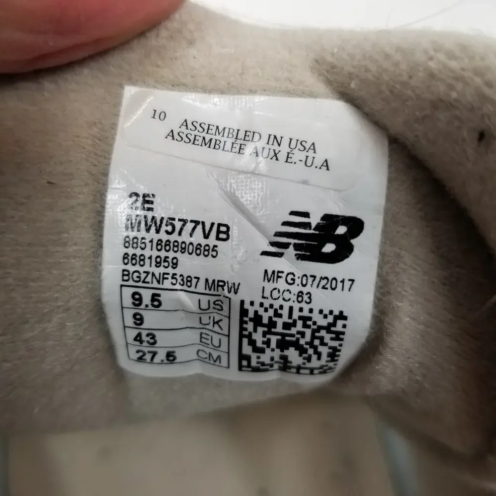 New Balance 577 Men's DSL-2 Walking Comfort Sneakers Tan Size 9.5 Wide